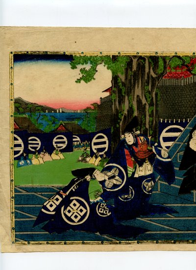 Scene from the Chushingura by Sadanobu Hasegawa